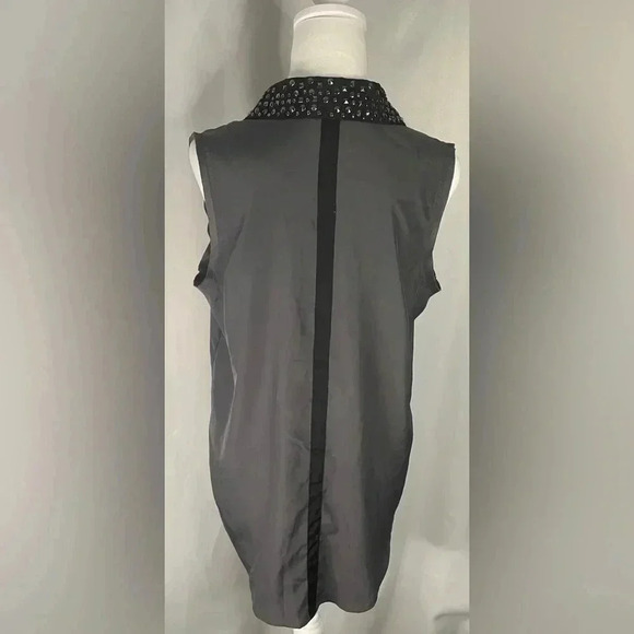Rock & Republic sleeveless‎ button down top - Picture 4 of 6